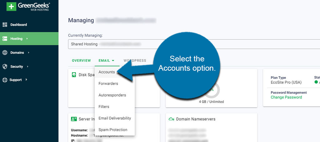 Select Accounts